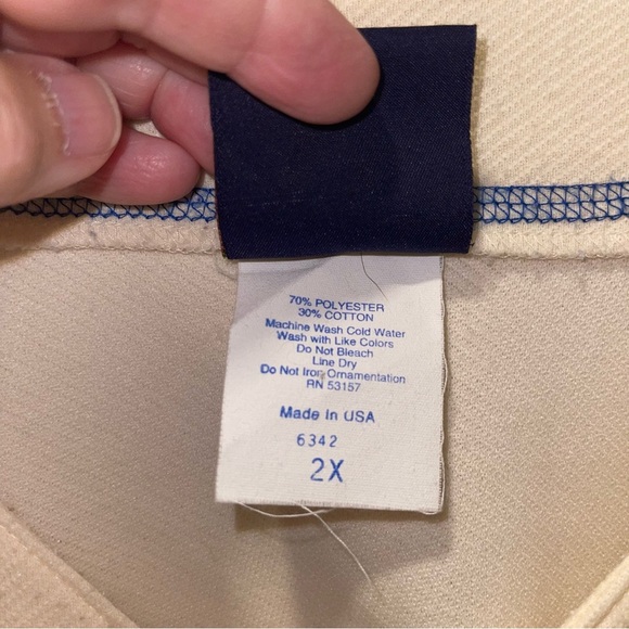 Majestic New York Mets Cooperstown Jersey Adult Size 2X - Picture 2 of 6